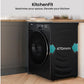 Lavadora Hisense 9kg negra 1400rpm (026387) OUTLET
