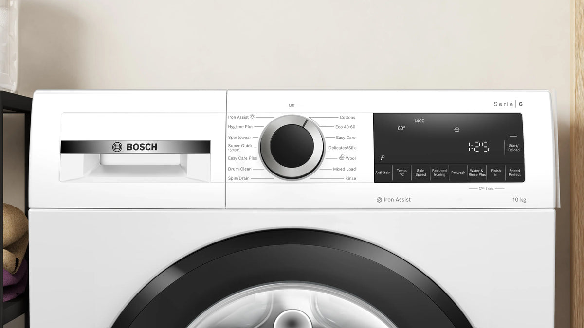 Lavadora Bosch 10kg blanca 1400rpm (026402) OUTLET