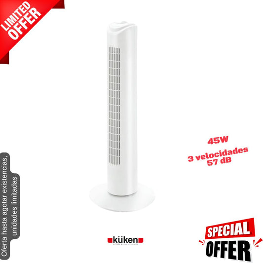Ventilador columna 45w Kuken 31518 OFERTA