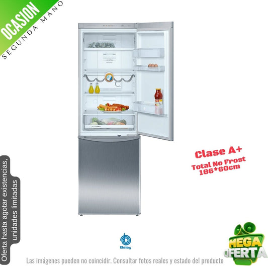 Frigorífico combi Balay inox 186*60cm (026355) OCASION