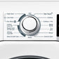 Lavasecadora Hoover 9/6kg blanca 1400rpm H3D496TE/1-80 OUTLET