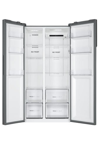 Frigorífico Americano Haier inox 177*90cm HSR3918ENP OUTLET