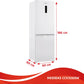 Frigorífico combi Corberó blanco 186*60cm (026299) OFERTA