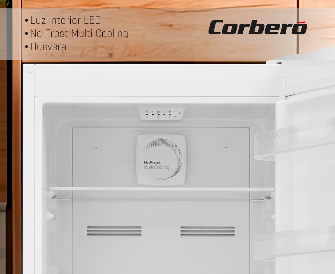 Frigorífico combi Corberó blanco 186*60cm CC594V24NFW OFERTA