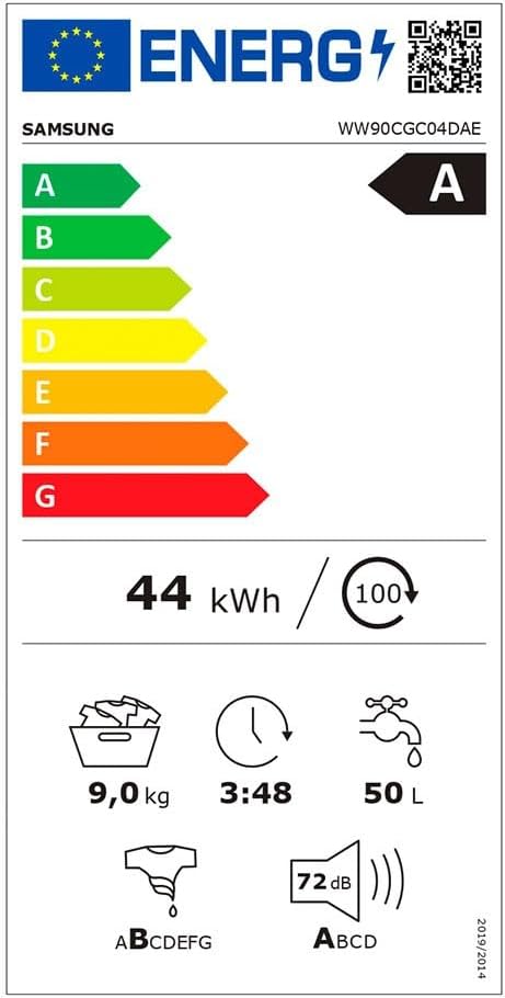 Lavadora Samsung 9kg blanca 1400rpm (026303) OUTLET