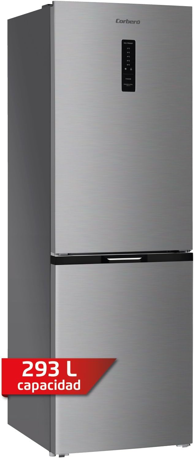 Frigorífico combi Corberó inox 186*60cm (026300) OFERTA