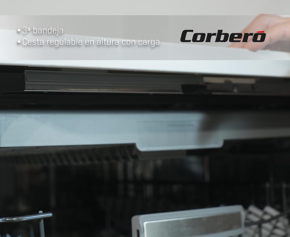 Lavavajillas Corberó blanco 60cm 15 cubiertos CLVV8622INVX OFERTA