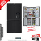 Frigorífico americano Cecotec negro cristal 183*91cm (026189) OFERTA
