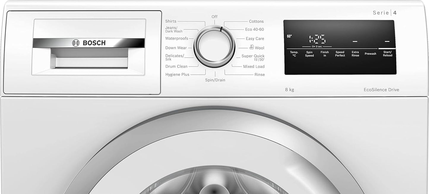 Lavadora Bosch 8kg blanca 1400rpm WAN28282GB OUTLET