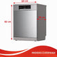 Lavavajillas Corberó inox 60cm 15 cubiertos (026394) OFERTA