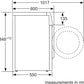 Lavadora Bosch 8kg blanca 1400rpm WAN28282GB OUTLET