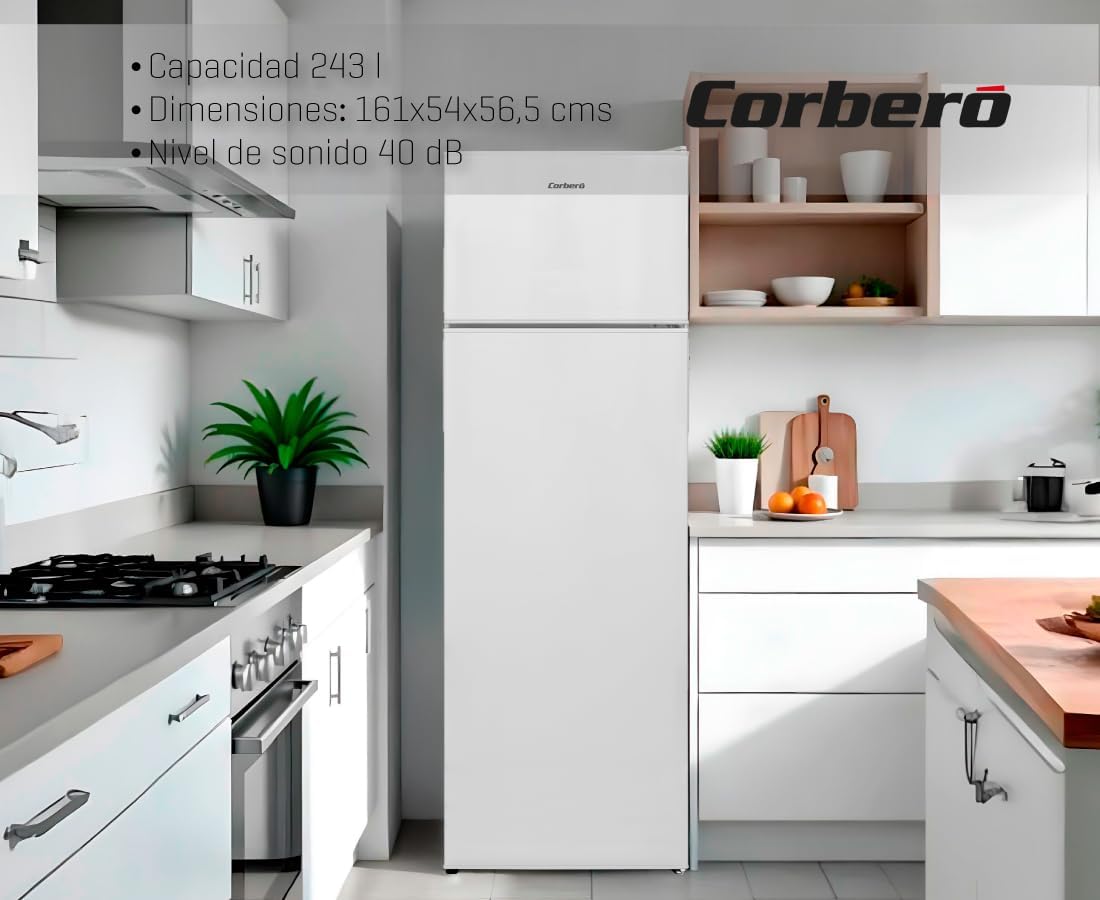 Frigorífico Corberó blanco 161*55cm (026325) OFERTA