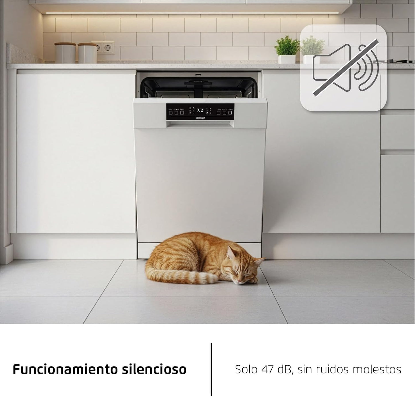 Lavavajillas Corberó blanco 60cm 15 cubiertos (026343) OFERTA