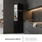 Frigorífico combi Corberó negro cristal 187*60cm (026331) OFERTA
