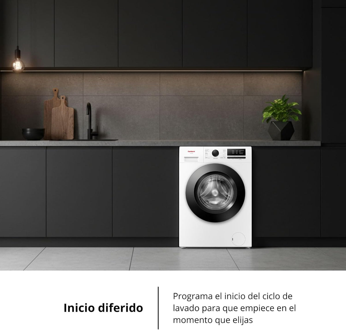 Lavadora Corberó 6kg blanca 1000rpm (026198) OFERTA