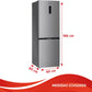 Frigorífico combi Corberó inox 186*60cm (026300) OFERTA