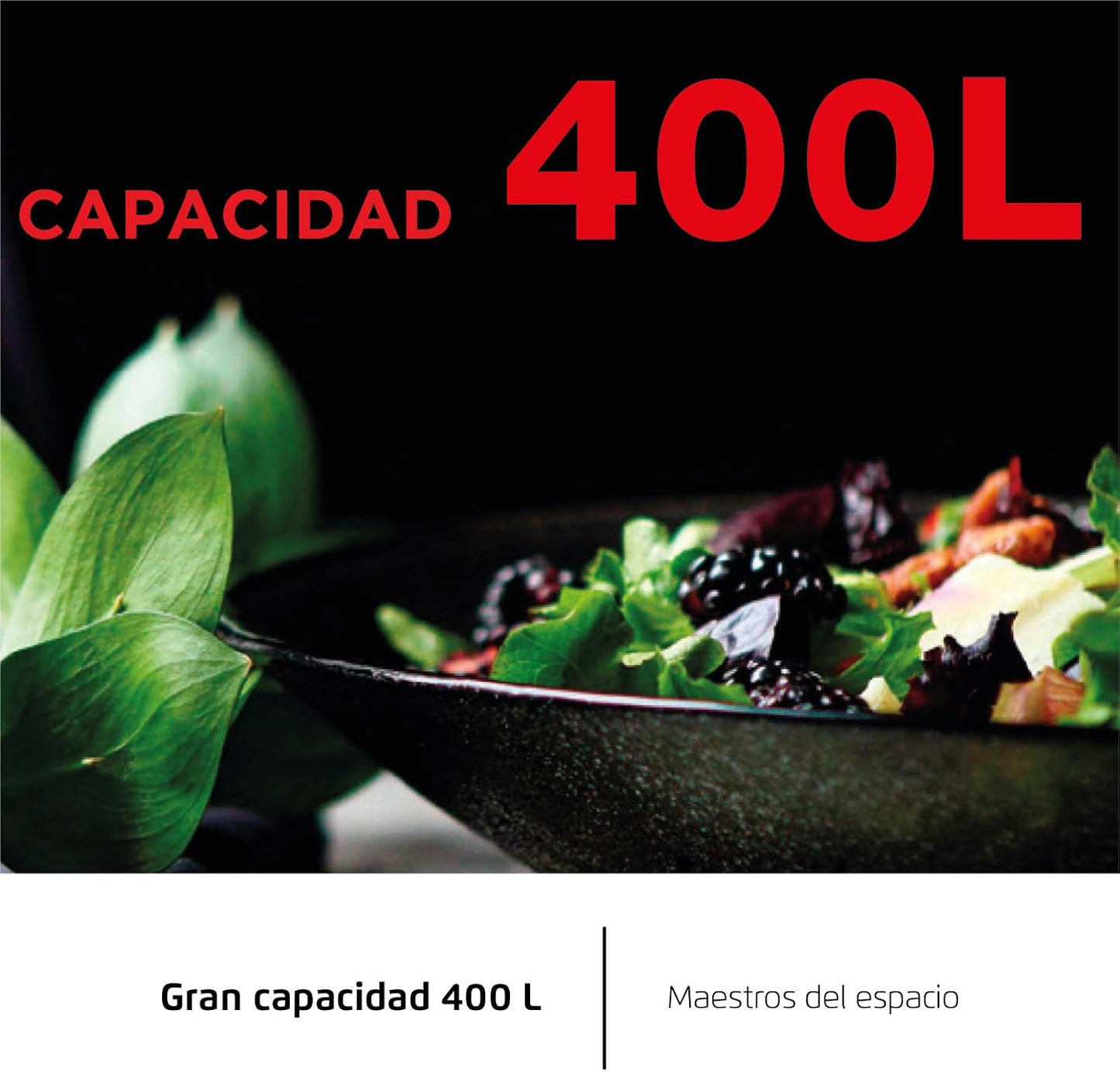 Frigorífico combi Corberó negro cristal 187*60cm (026331) OFERTA