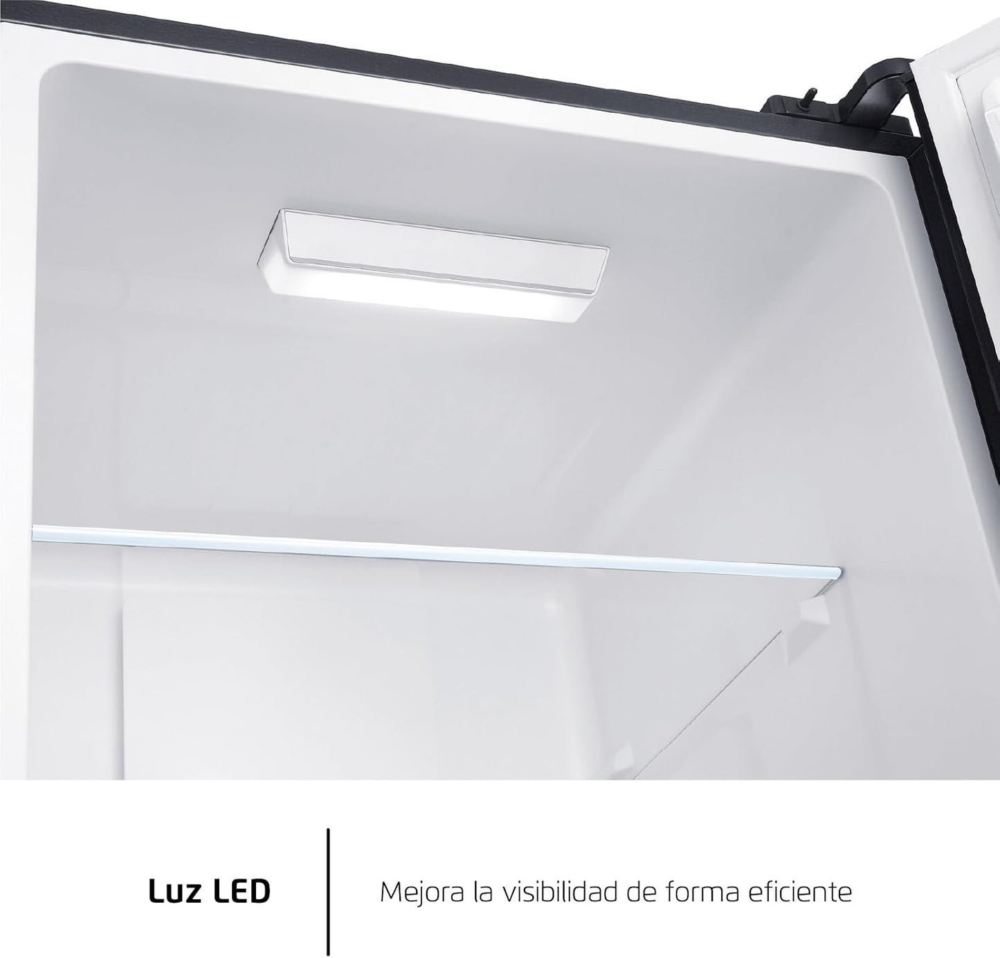 Frigorífico combi Corberó negro cristal 187*60cm (026331) OFERTA