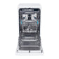 Lavavajillas Haier blanco 45cm 11 servicios XF1C3TB1FW-80 OUTLET