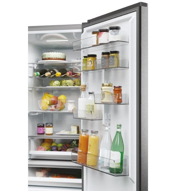 Frigorífico francés Haier inox 205*60cm HTW5620ENMG OFERTA