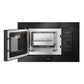 Microondas Hoover 17lt cristal negro integración (026326) OFERTA