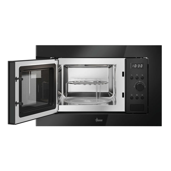 Microondas Hoover 17lt cristal negro integración (026326) OFERTA