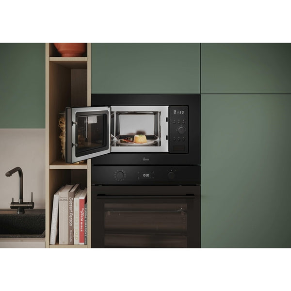 Microondas Hoover 17lt cristal negro integración (026326) OFERTA