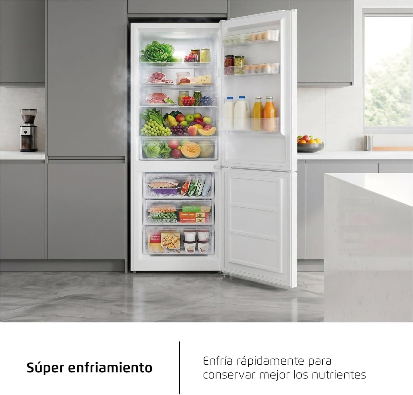 Frigorífico combi Corberó blanco 186*60cm (026299) OFERTA