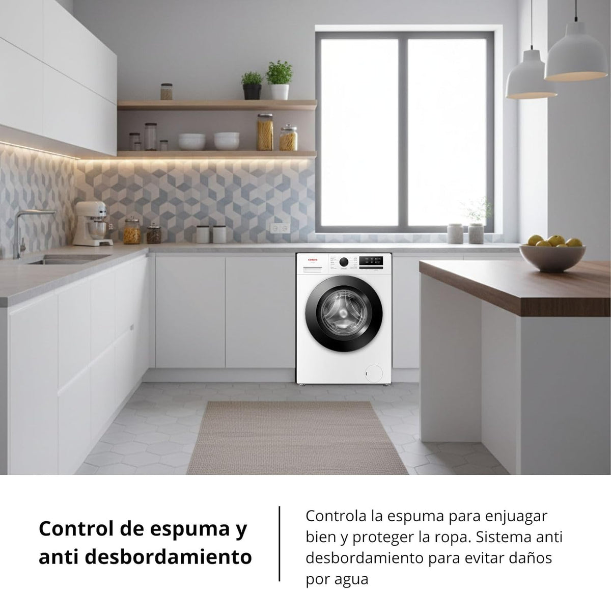 Lavadora Corberó 6kg blanca 1000rpm (026198) OFERTA