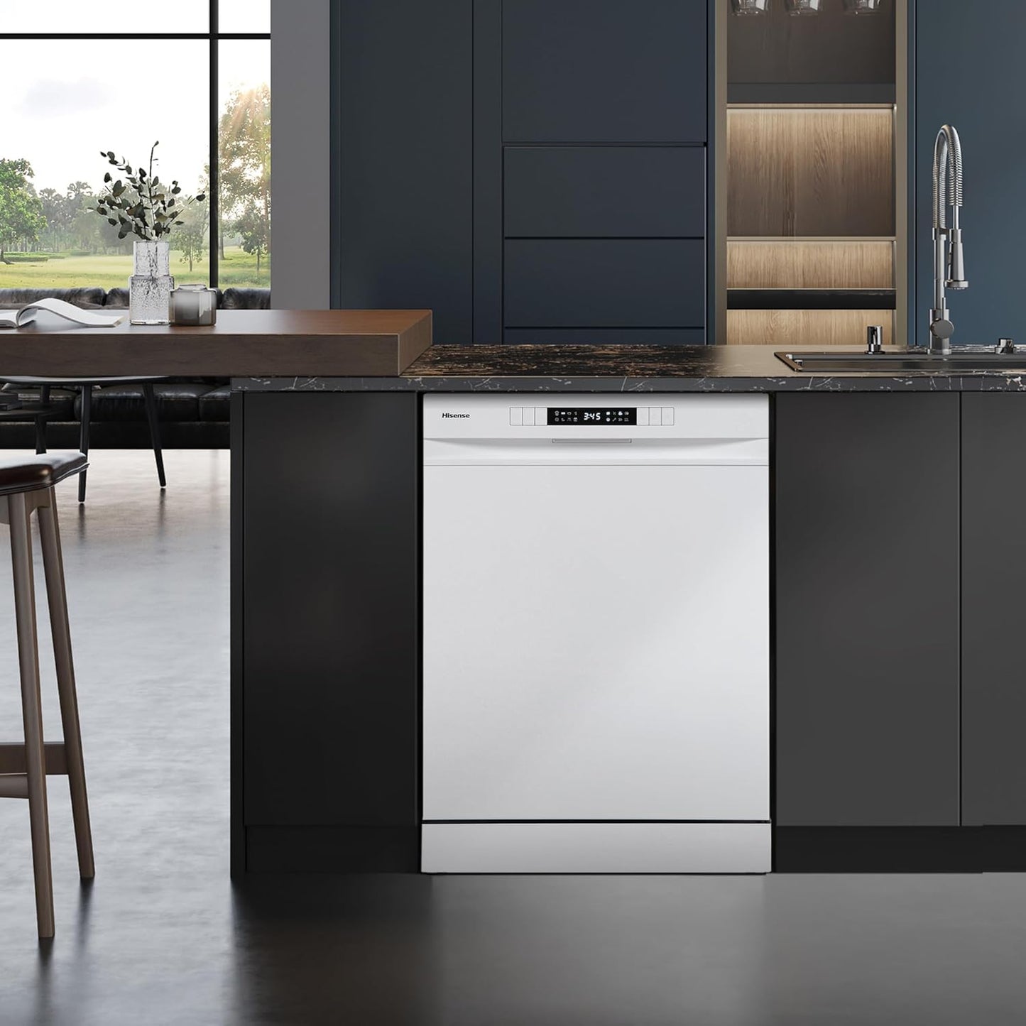 Lavavajillas Hisense blanco 60cm 13 cubiertos HS622E10W OFERTA