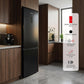 Frigorífico combi Corberó negro cristal 187*60cm (026331) OFERTA