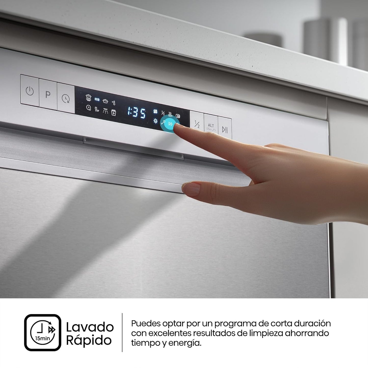 Lavavajillas Hisense inox 60cm 14 cubiertos (026182) OUTLET