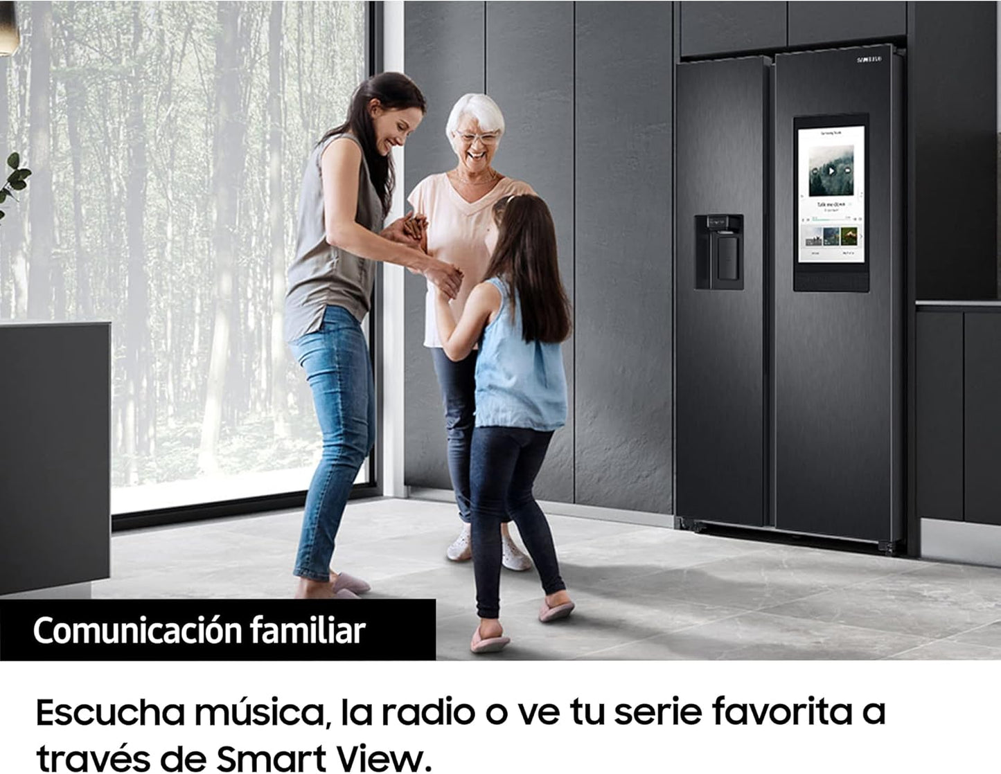 Frigorífico Americano Samsung negro 178*91cm RS6HA8891B1 OUTLET