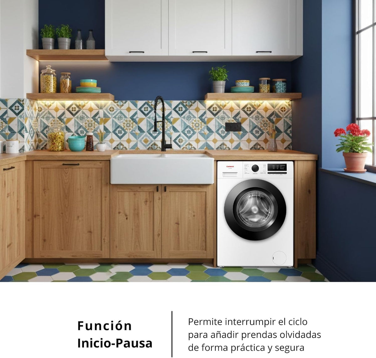 Lavadora Corberó 6kg blanca 1000rpm (026198) OFERTA