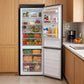 Frigorífico combi Corberó negro cristal 187*60cm (026331) OFERTA