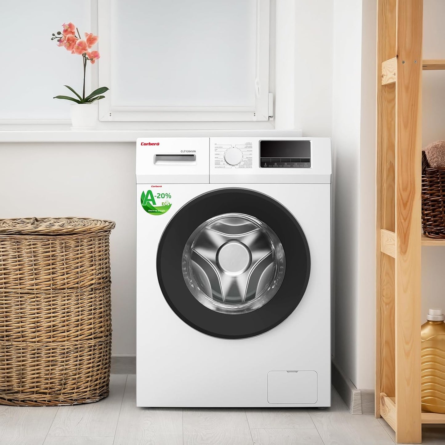 Lavadora Corberó 12kg blanca 1400rpm (026199) OFERTA