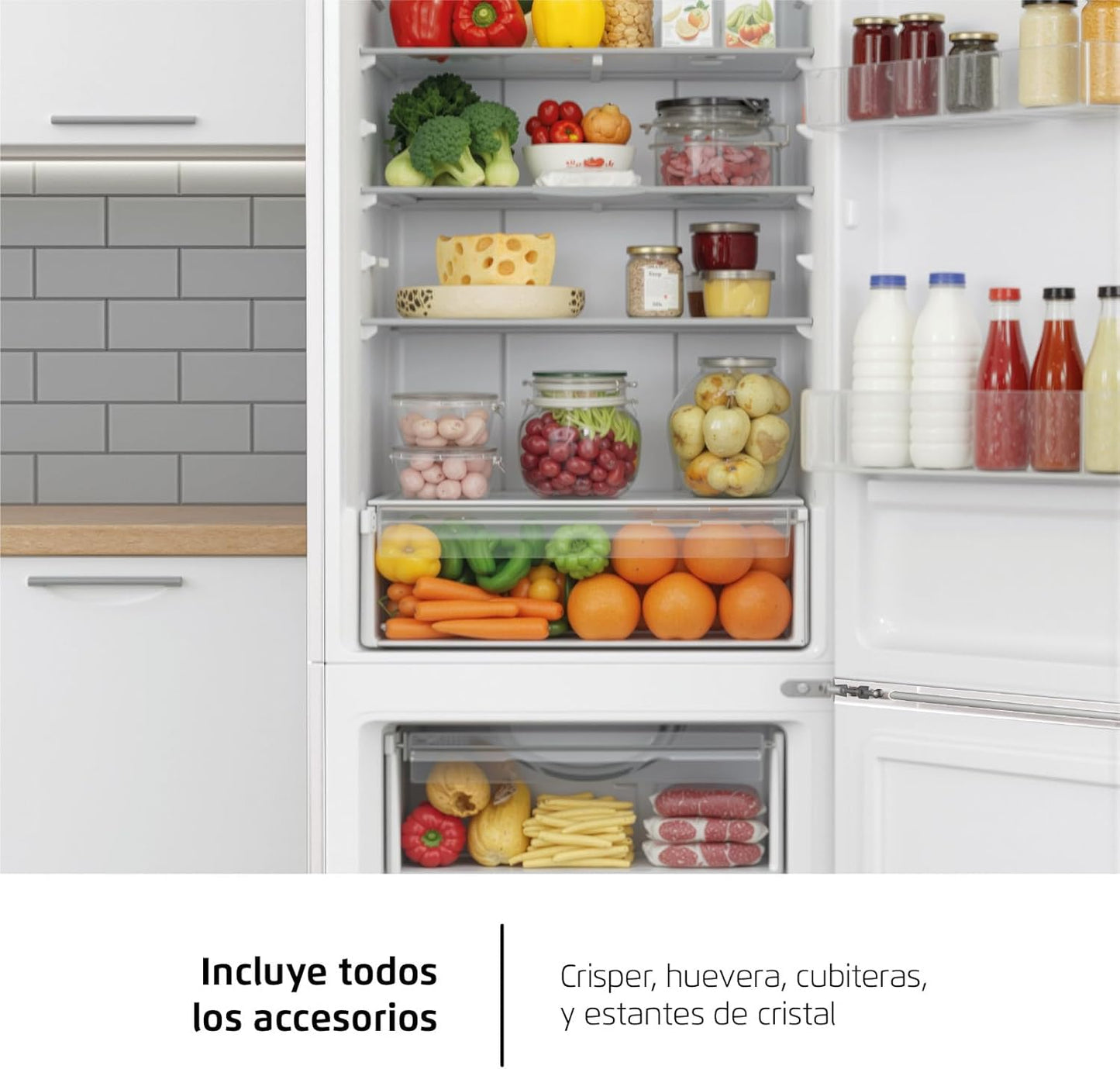 Frigorífico combi Corberó blanco 186*60cm (026299) OFERTA