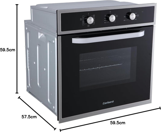 Horno Corberó negro multifunción 65lt (026345) OFERTA