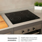 Placa vitrocerámica Corberó 4 fuegos (026411) OFERTA