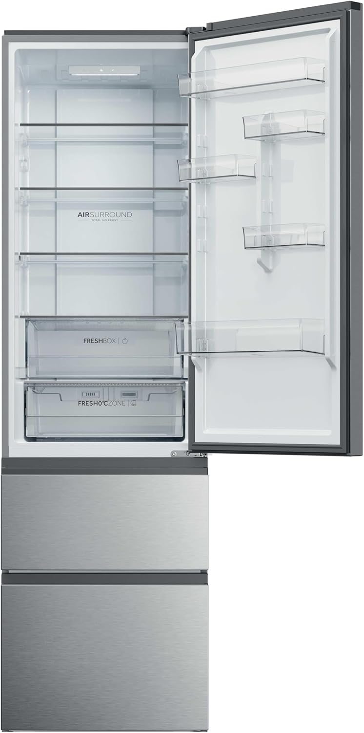Frigorífico francés Haier inox 205*60cm (026205) OFERTA