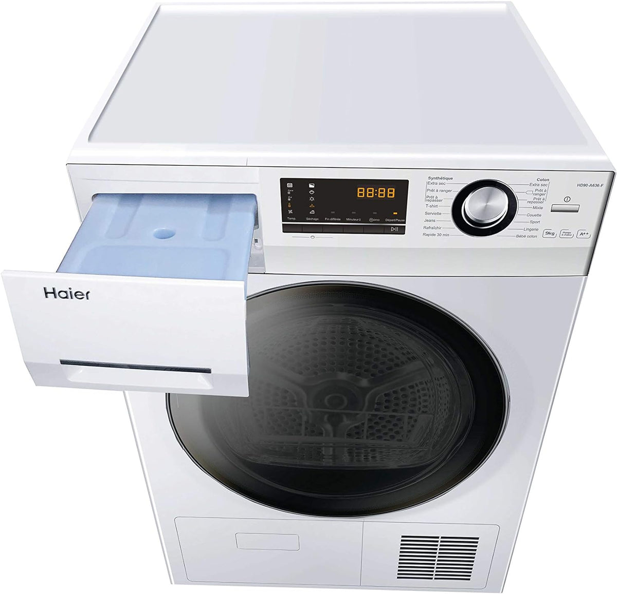 Secadora Haier 10kg bomba de calor blanca (026236)  OUTLET
