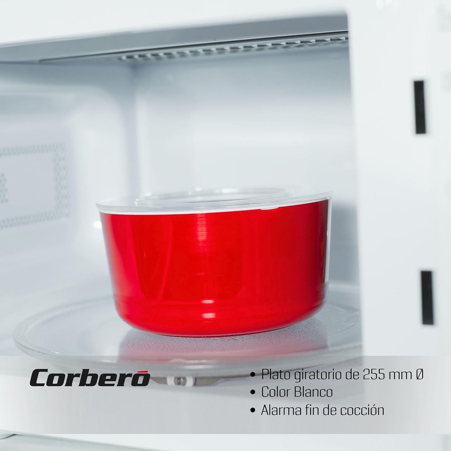 Microondas Corberó 20lt blanco CMICM5020GW OFERTA
