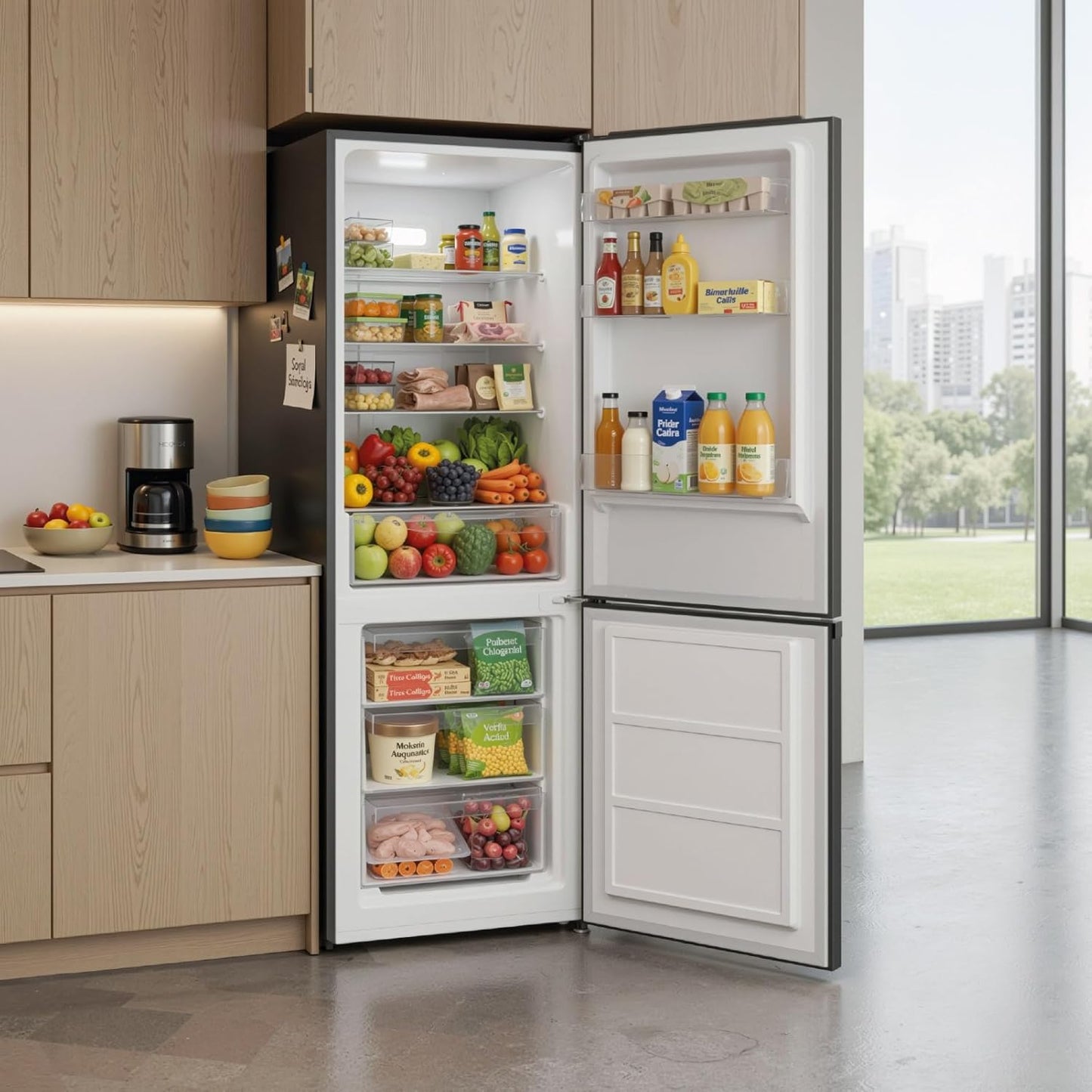 Frigorífico combi Corberó inox 186*60cm (026300) OFERTA