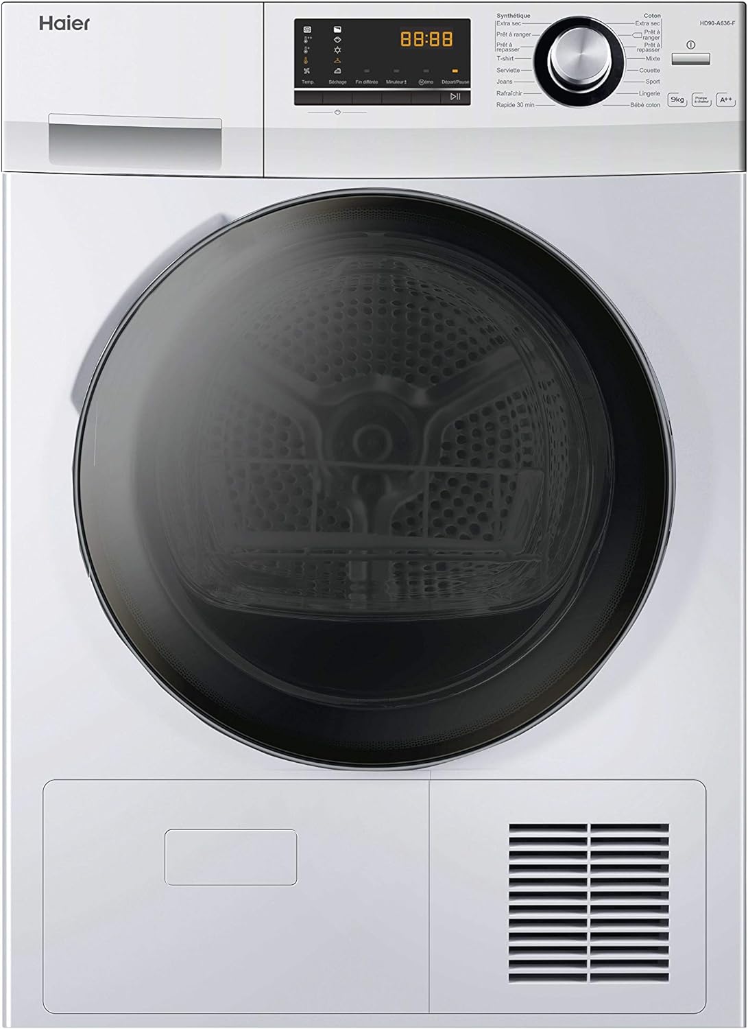 Secadora Haier 10kg bomba de calor blanca (026236)  OUTLET