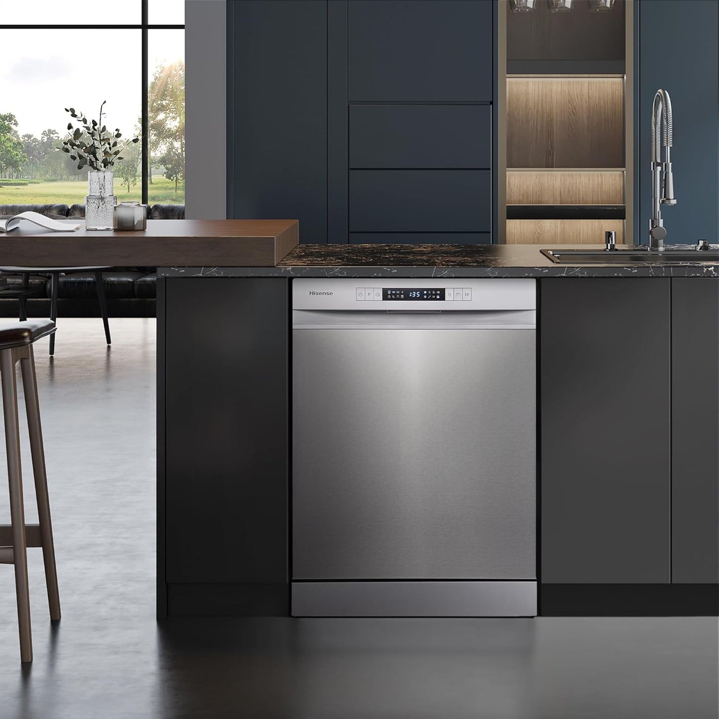 Lavavajillas Hisense inox 60cm 14 cubiertos (026182) OUTLET