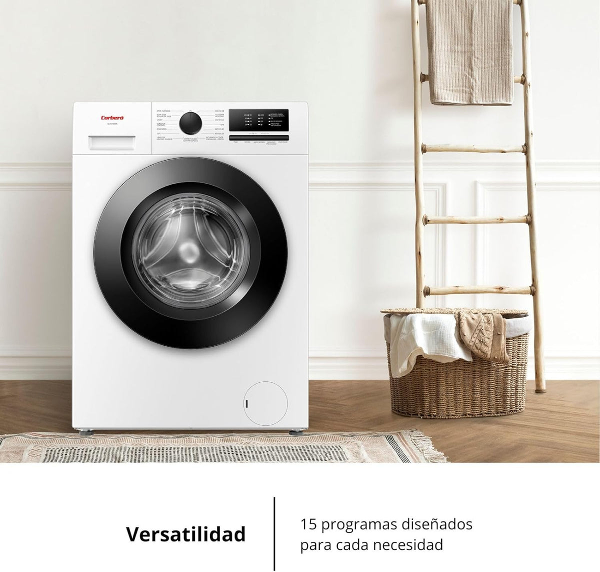Lavadora Corberó 6kg blanca 1000rpm (026198) OFERTA