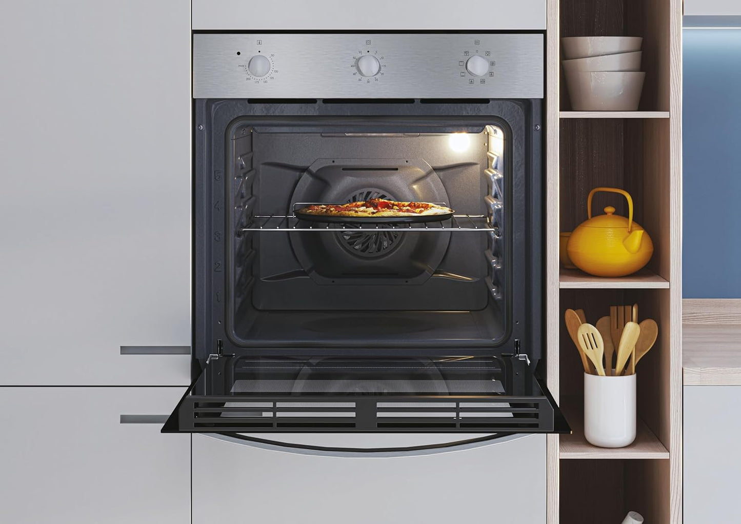 Horno Candy inox multifunción 65lt FIDCX602 OFERTA