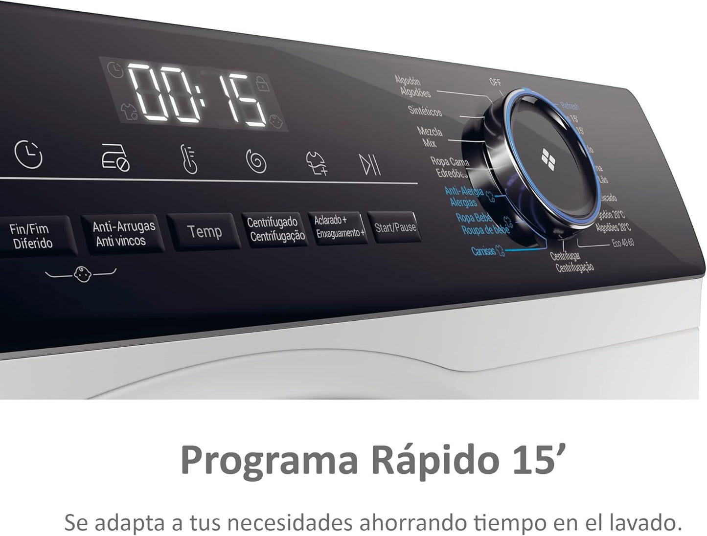 Lavadora Haier 8kg blanca 1400rpm HW80-B14939 OUTLET