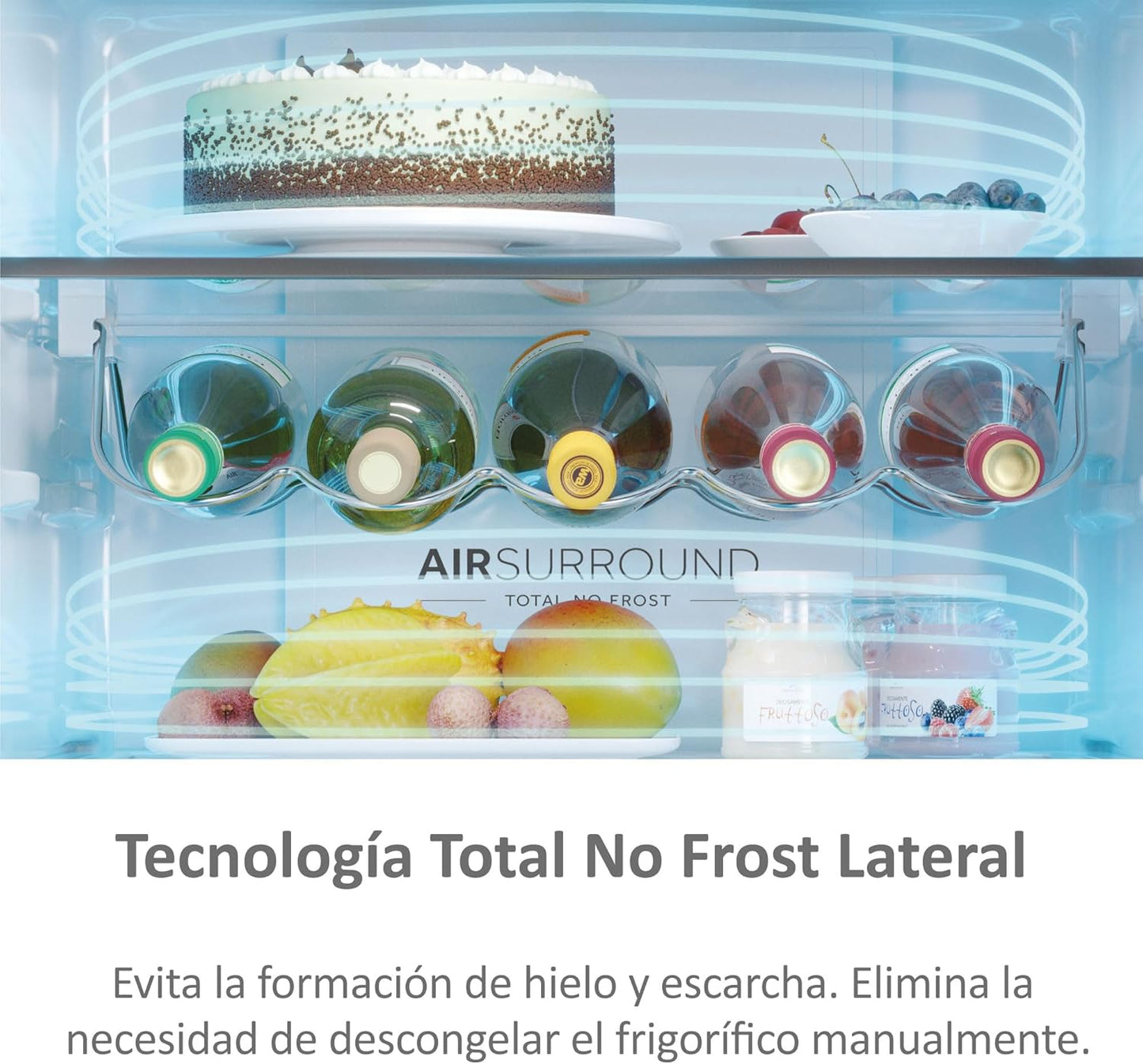 Frigorífico francés Haier inox 205*60cm HTW5620ENMG OFERTA
