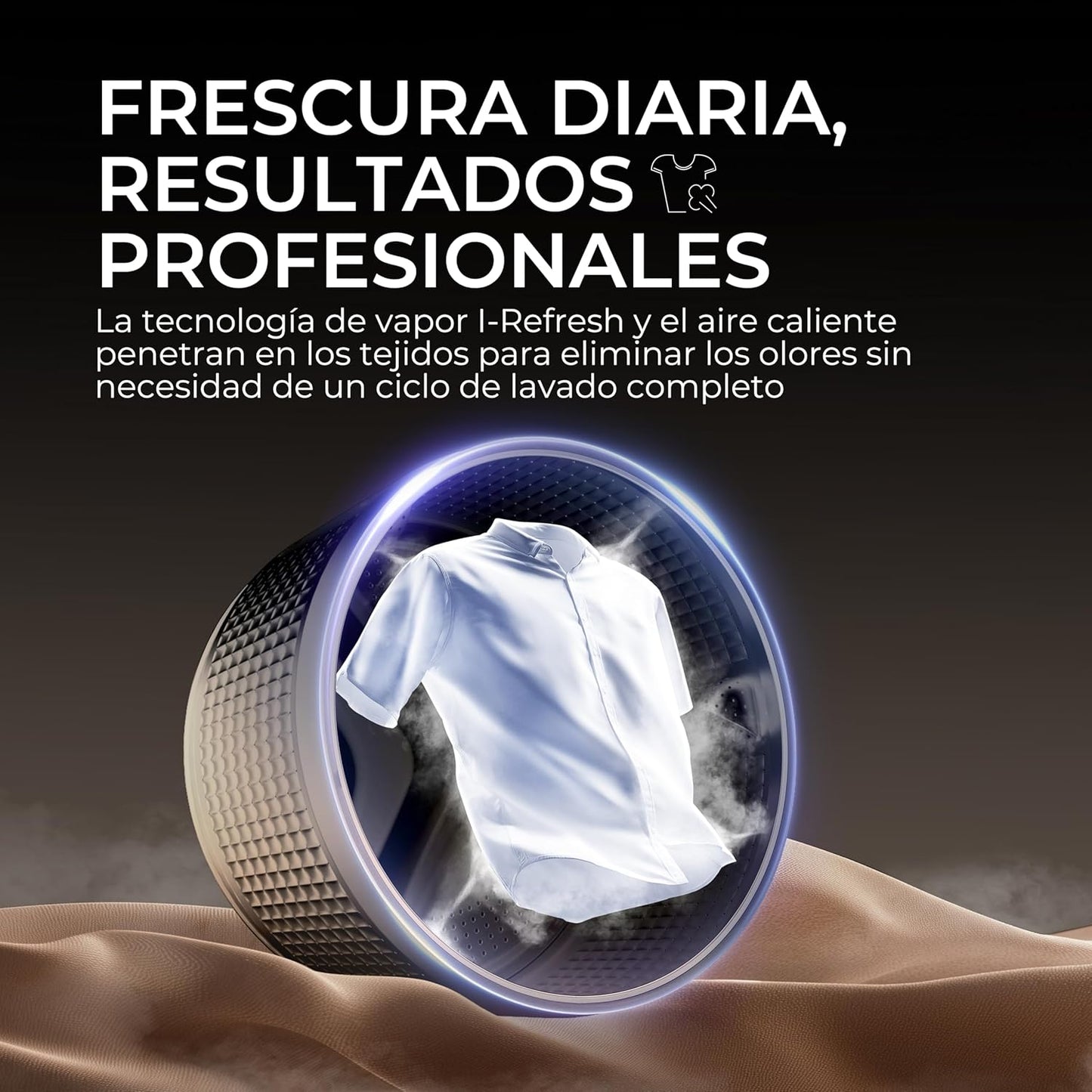 Lavasecadora Haier 10/6kg inox 1600rpm (026292) OUTLET